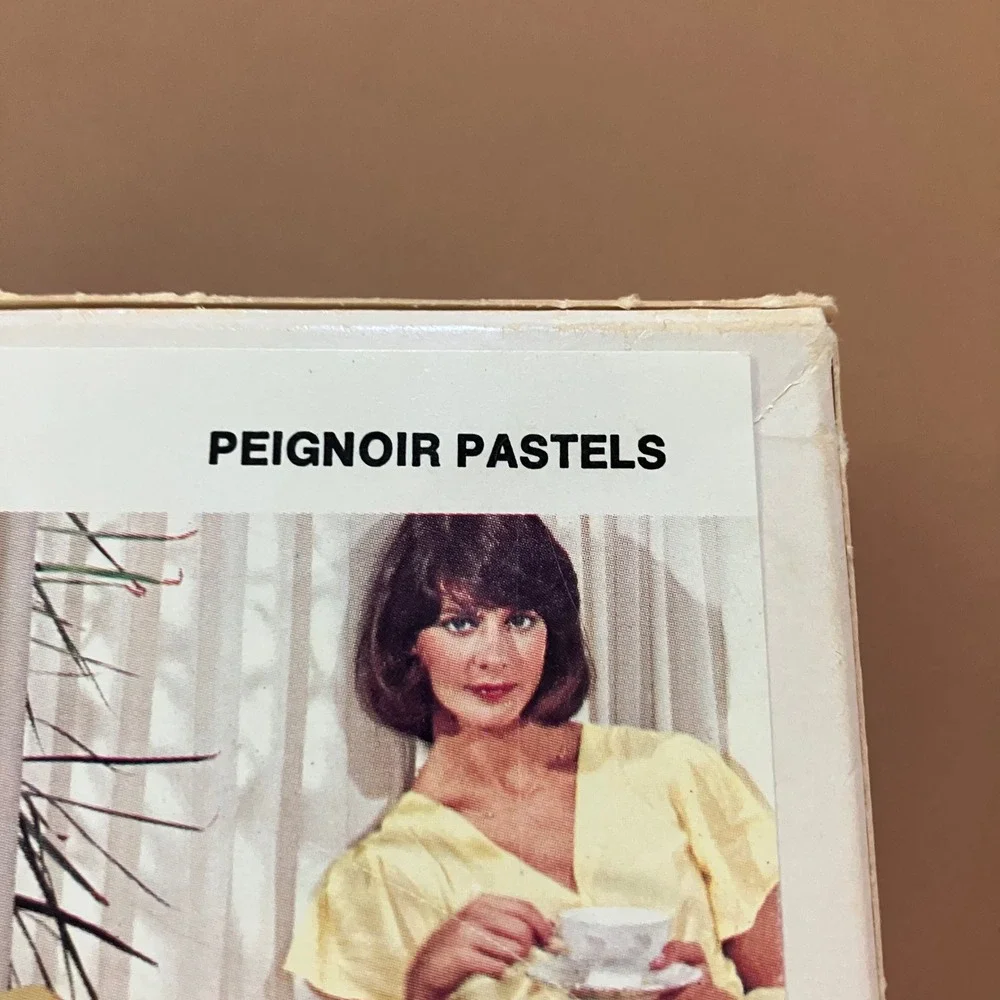 Vintage‎ Springmaid Wondercale Peignoir Pastels Yellow Pillowcases - 2 Standard